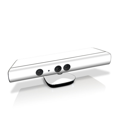 Xbox Kinect Skin - Solid State White