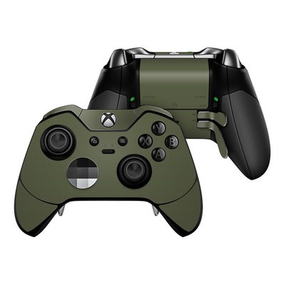 Microsoft Xbox One Elite Controller Skin - Solid State Olive Drab