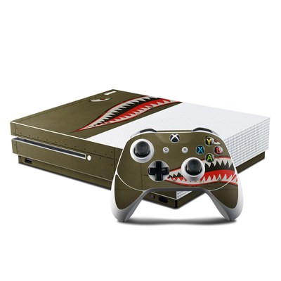 Microsoft Xbox One S Console and Controller Kit Skin - USAF Shark