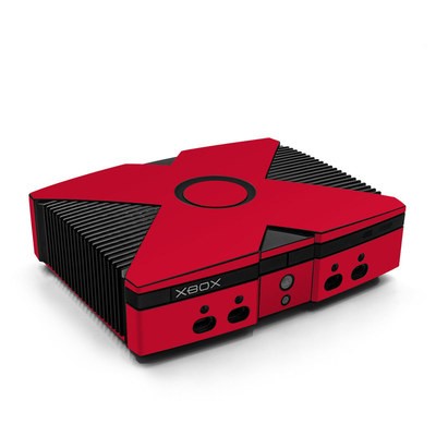 Xbox Skin - Solid State Red