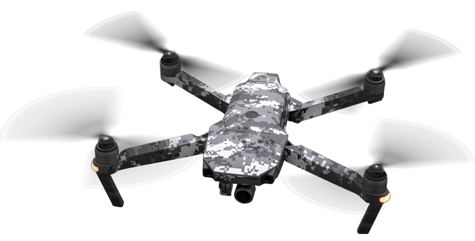 Mavic Pro Drone with Camo Skin